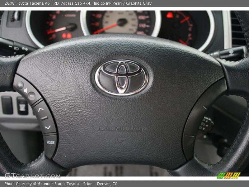Indigo Ink Pearl / Graphite Gray 2008 Toyota Tacoma V6 TRD  Access Cab 4x4
