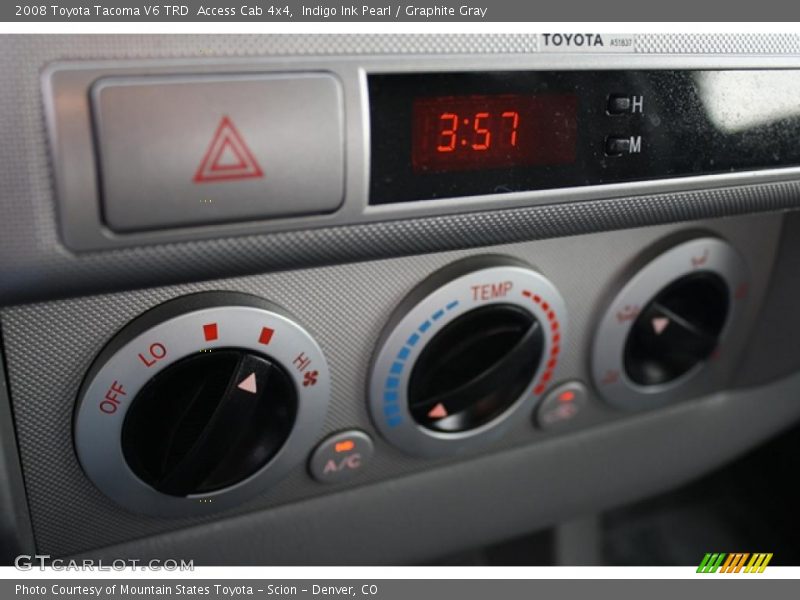 Indigo Ink Pearl / Graphite Gray 2008 Toyota Tacoma V6 TRD  Access Cab 4x4