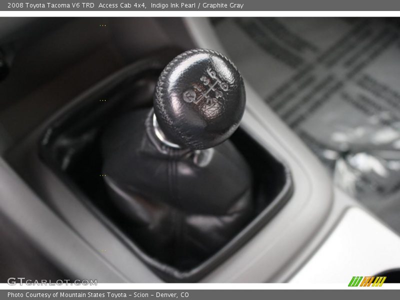 Indigo Ink Pearl / Graphite Gray 2008 Toyota Tacoma V6 TRD  Access Cab 4x4