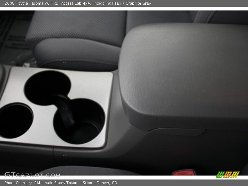 Indigo Ink Pearl / Graphite Gray 2008 Toyota Tacoma V6 TRD  Access Cab 4x4