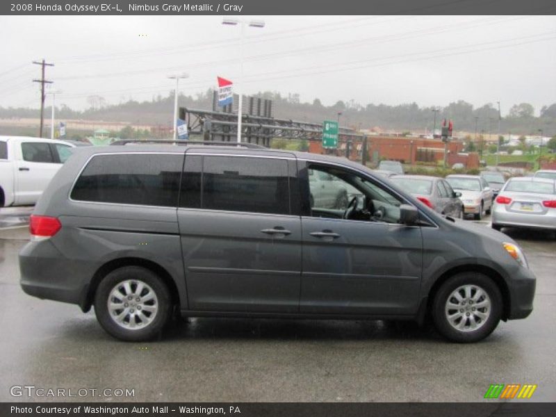 Nimbus Gray Metallic / Gray 2008 Honda Odyssey EX-L