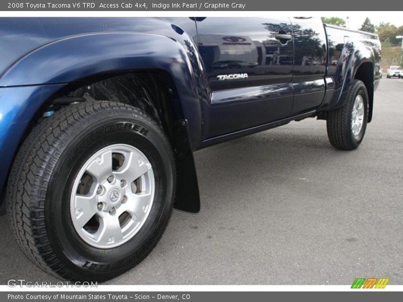 Indigo Ink Pearl / Graphite Gray 2008 Toyota Tacoma V6 TRD  Access Cab 4x4