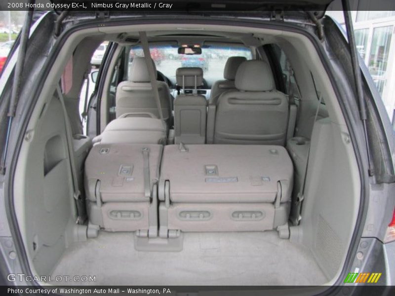 Nimbus Gray Metallic / Gray 2008 Honda Odyssey EX-L