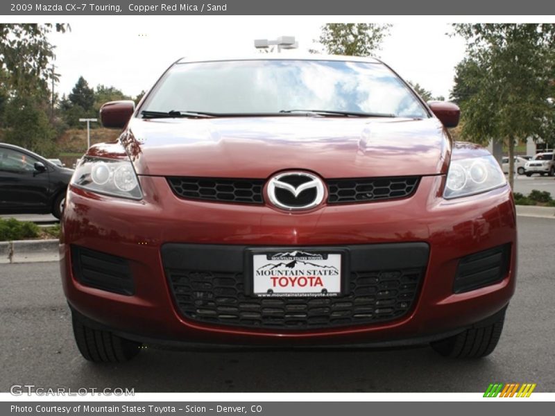 Copper Red Mica / Sand 2009 Mazda CX-7 Touring