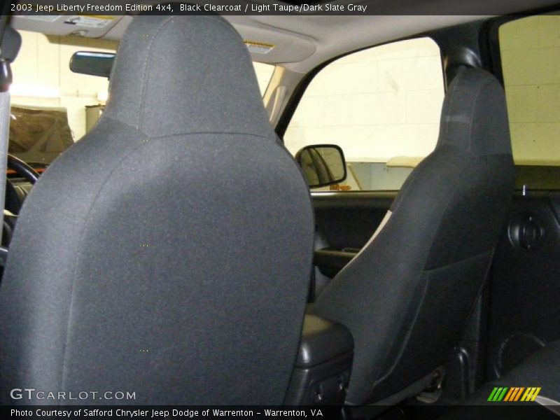 Black Clearcoat / Light Taupe/Dark Slate Gray 2003 Jeep Liberty Freedom Edition 4x4