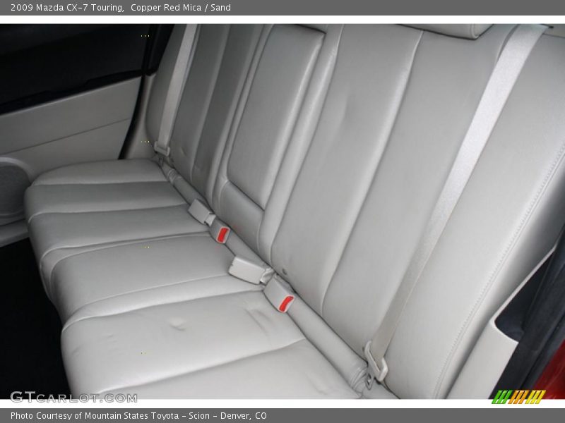 Rear Seat of 2009 CX-7 Touring