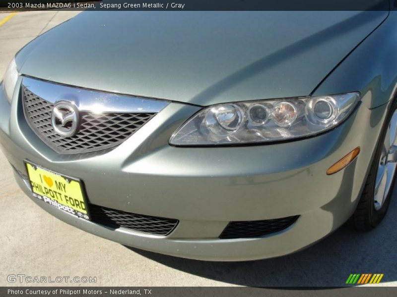 Sepang Green Metallic / Gray 2003 Mazda MAZDA6 i Sedan