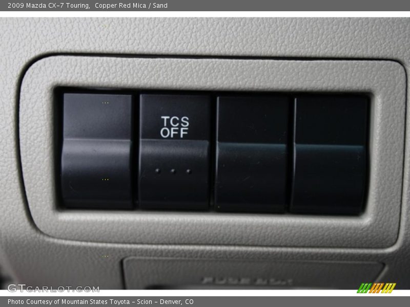 Copper Red Mica / Sand 2009 Mazda CX-7 Touring