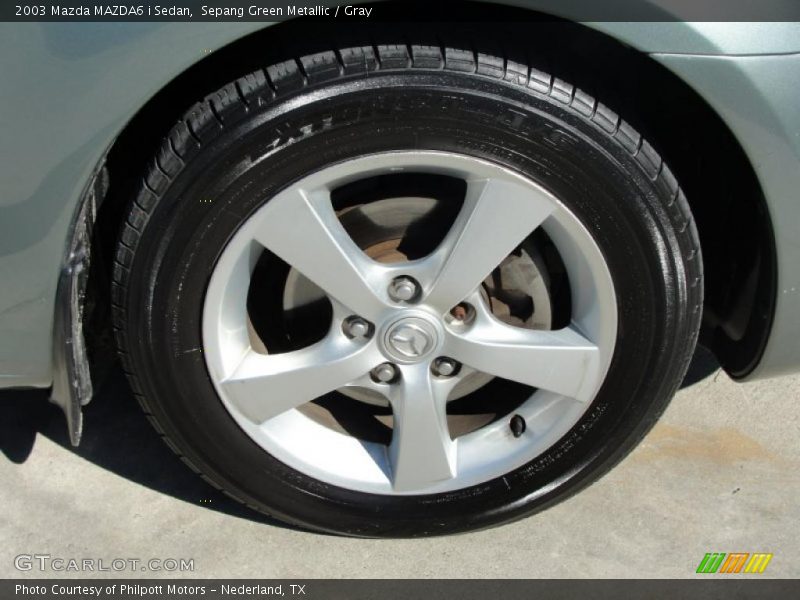 Sepang Green Metallic / Gray 2003 Mazda MAZDA6 i Sedan