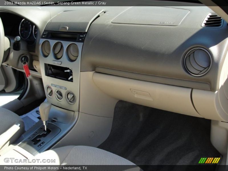 Sepang Green Metallic / Gray 2003 Mazda MAZDA6 i Sedan