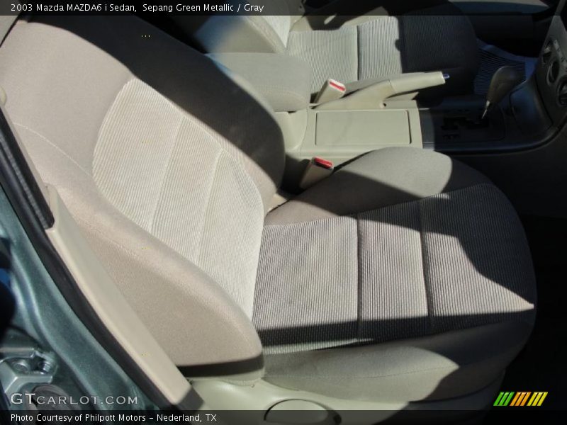 Sepang Green Metallic / Gray 2003 Mazda MAZDA6 i Sedan