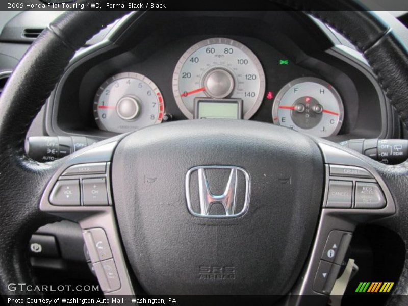 Formal Black / Black 2009 Honda Pilot Touring 4WD