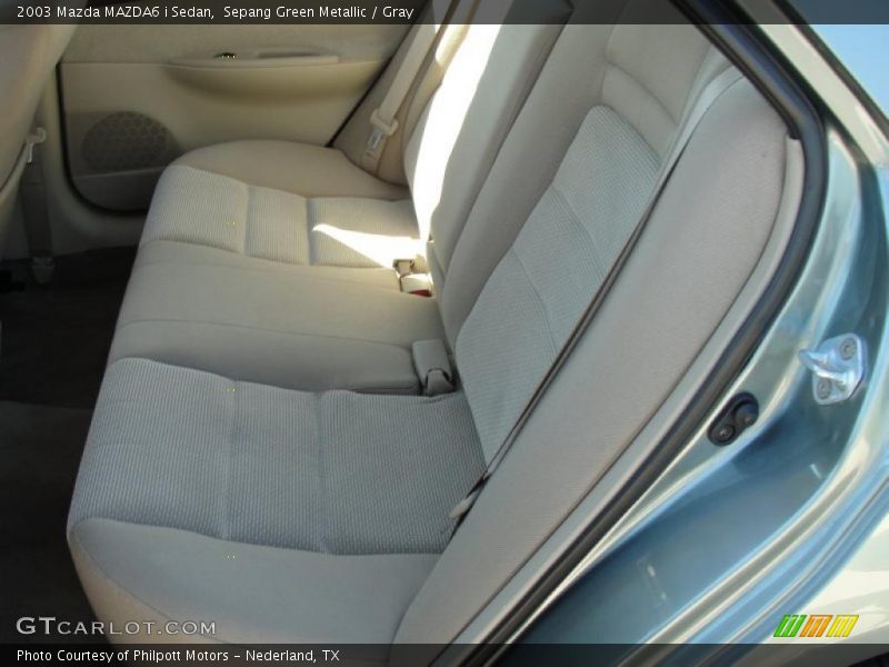 Sepang Green Metallic / Gray 2003 Mazda MAZDA6 i Sedan