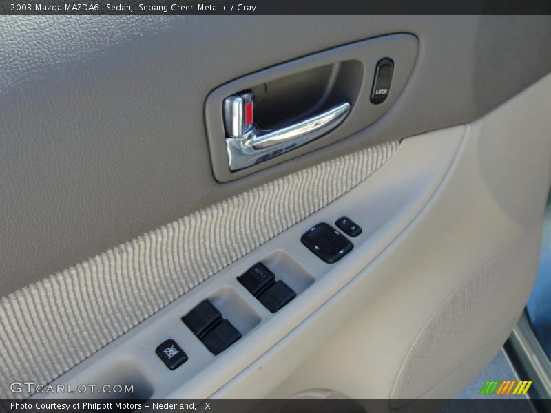 Sepang Green Metallic / Gray 2003 Mazda MAZDA6 i Sedan