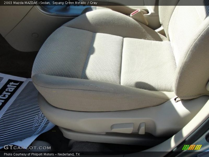 Sepang Green Metallic / Gray 2003 Mazda MAZDA6 i Sedan