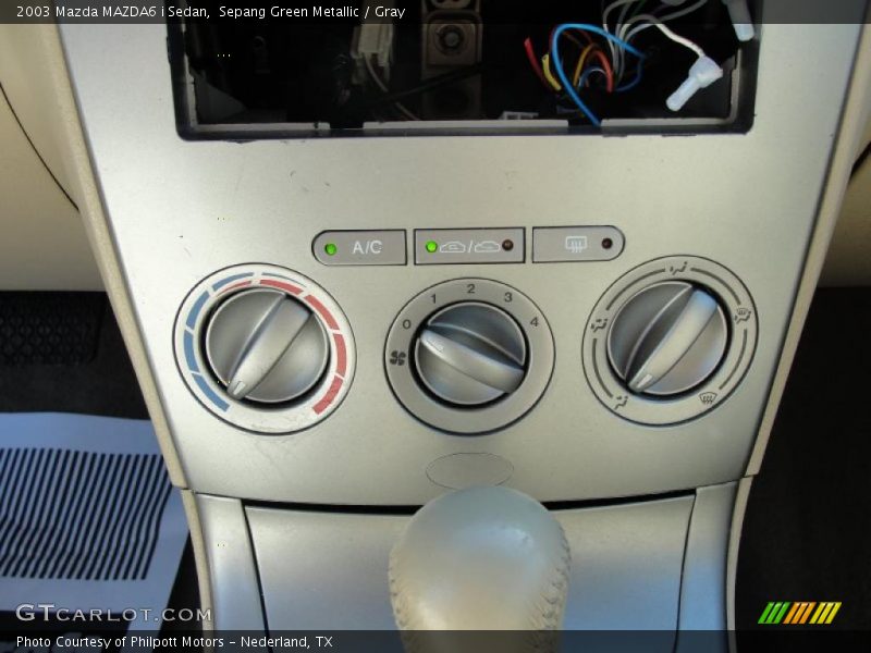 Sepang Green Metallic / Gray 2003 Mazda MAZDA6 i Sedan