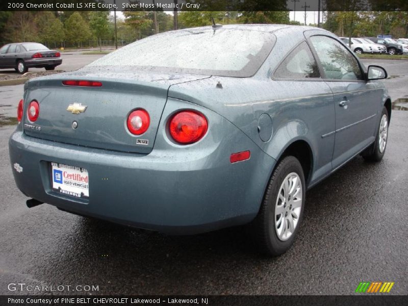 Silver Moss Metallic / Gray 2009 Chevrolet Cobalt LS XFE Coupe