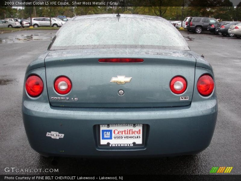 Silver Moss Metallic / Gray 2009 Chevrolet Cobalt LS XFE Coupe