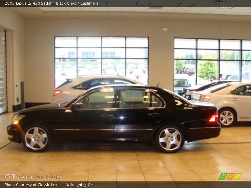 Black Onyx / Cashmere 2005 Lexus LS 430 Sedan