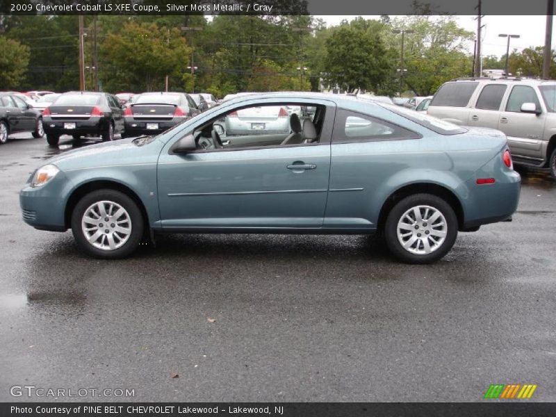 Silver Moss Metallic / Gray 2009 Chevrolet Cobalt LS XFE Coupe