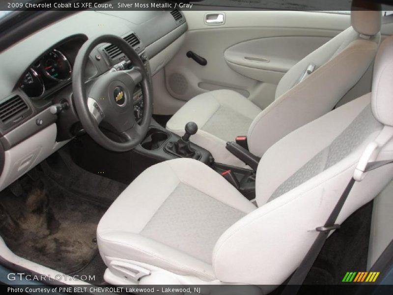 Silver Moss Metallic / Gray 2009 Chevrolet Cobalt LS XFE Coupe