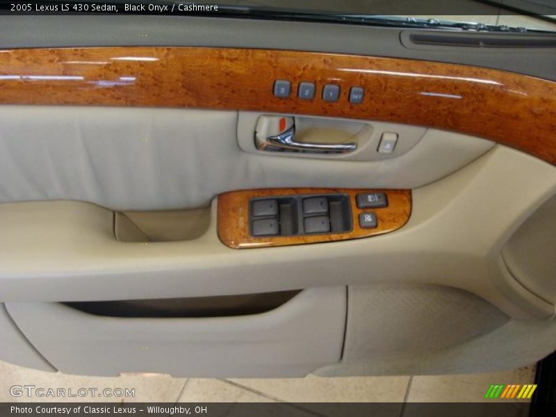 Black Onyx / Cashmere 2005 Lexus LS 430 Sedan