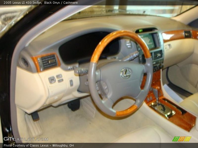 Black Onyx / Cashmere 2005 Lexus LS 430 Sedan