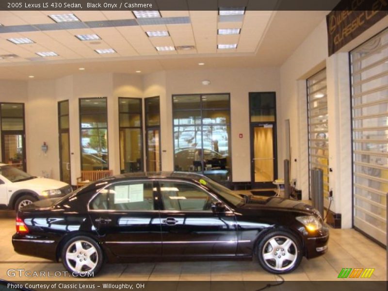 Black Onyx / Cashmere 2005 Lexus LS 430 Sedan