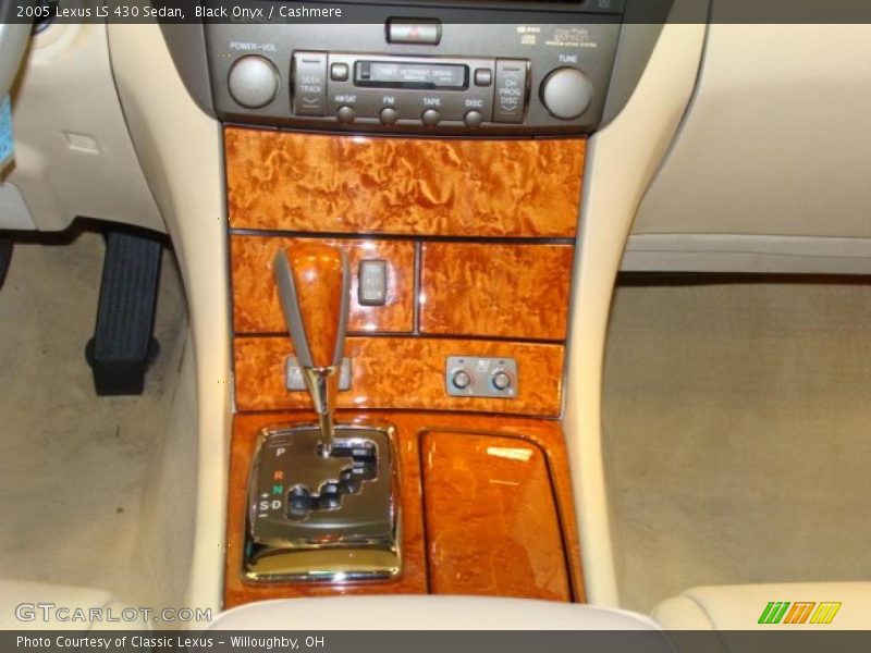 Black Onyx / Cashmere 2005 Lexus LS 430 Sedan