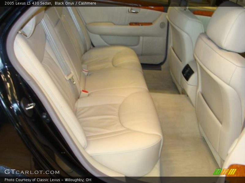 Black Onyx / Cashmere 2005 Lexus LS 430 Sedan