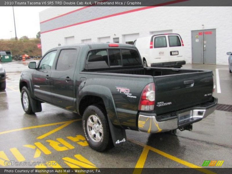 Timberland Mica / Graphite 2010 Toyota Tacoma V6 SR5 TRD Double Cab 4x4