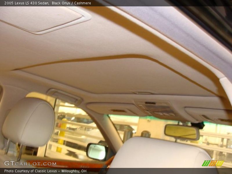 Black Onyx / Cashmere 2005 Lexus LS 430 Sedan