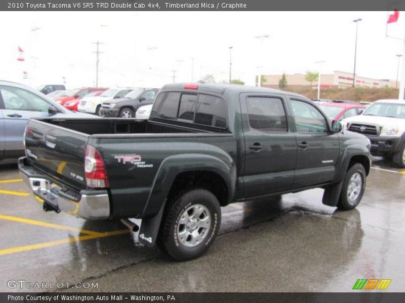 Timberland Mica / Graphite 2010 Toyota Tacoma V6 SR5 TRD Double Cab 4x4