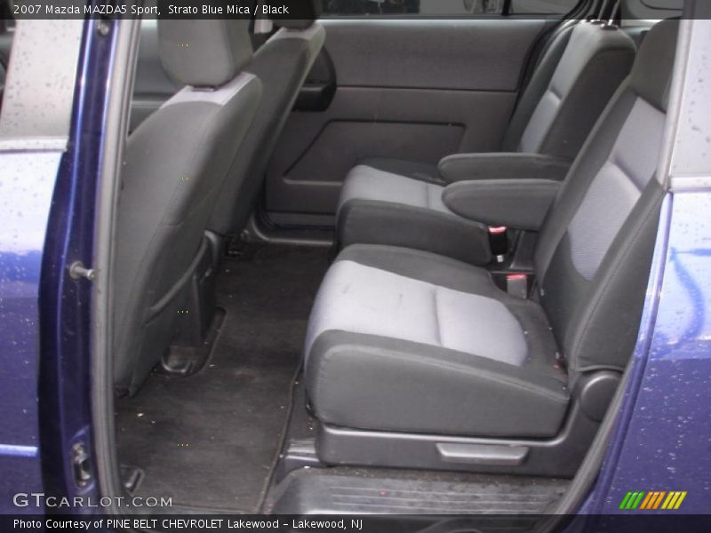 Strato Blue Mica / Black 2007 Mazda MAZDA5 Sport