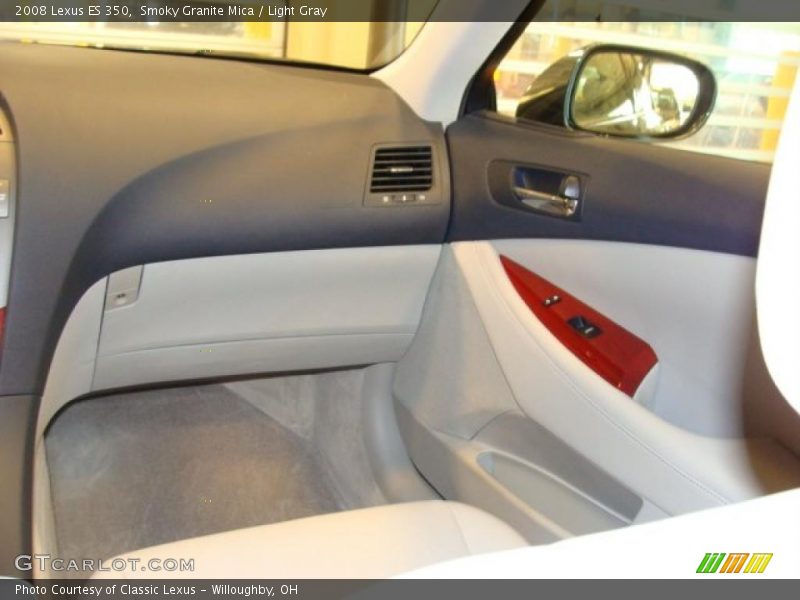 Smoky Granite Mica / Light Gray 2008 Lexus ES 350