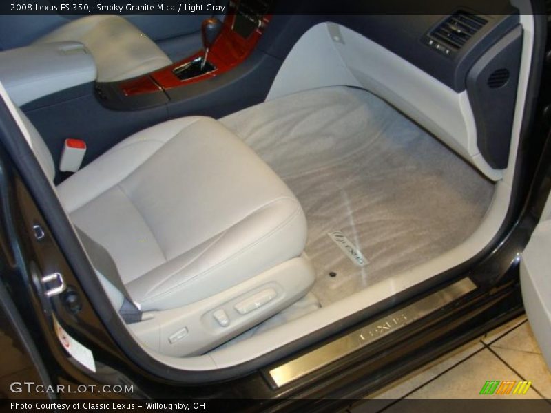 Smoky Granite Mica / Light Gray 2008 Lexus ES 350