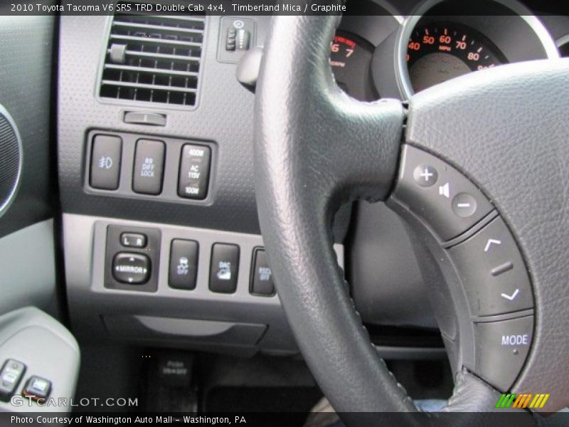 Timberland Mica / Graphite 2010 Toyota Tacoma V6 SR5 TRD Double Cab 4x4