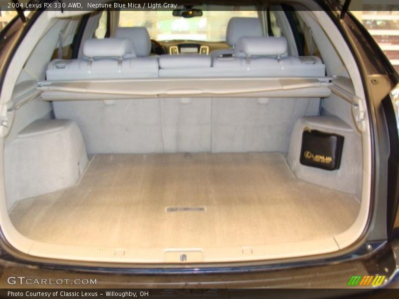 Neptune Blue Mica / Light Gray 2004 Lexus RX 330 AWD