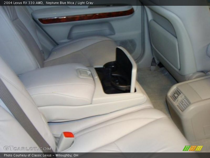 Neptune Blue Mica / Light Gray 2004 Lexus RX 330 AWD