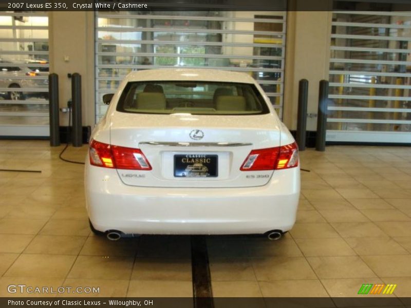 Crystal White / Cashmere 2007 Lexus ES 350