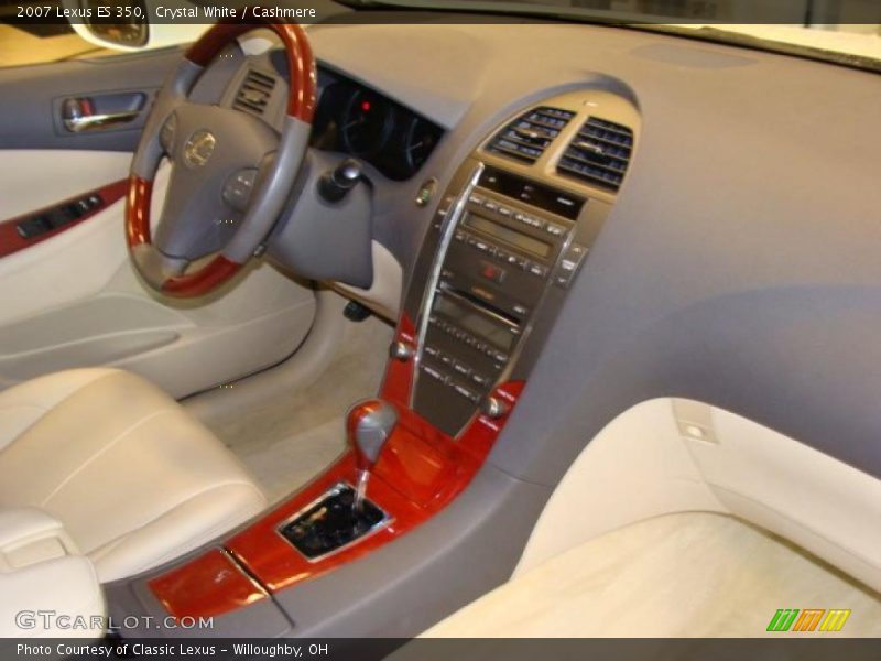 Crystal White / Cashmere 2007 Lexus ES 350