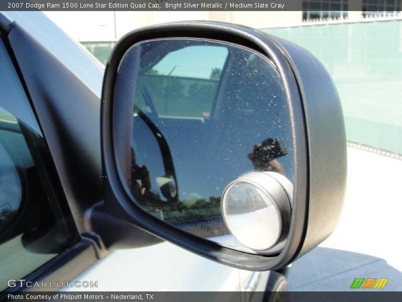 Bright Silver Metallic / Medium Slate Gray 2007 Dodge Ram 1500 Lone Star Edition Quad Cab
