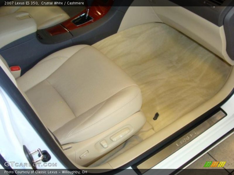 Crystal White / Cashmere 2007 Lexus ES 350