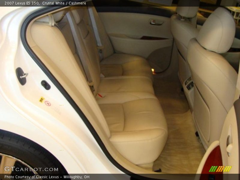 Crystal White / Cashmere 2007 Lexus ES 350