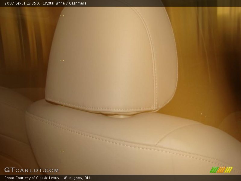 Crystal White / Cashmere 2007 Lexus ES 350