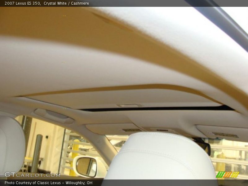 Crystal White / Cashmere 2007 Lexus ES 350
