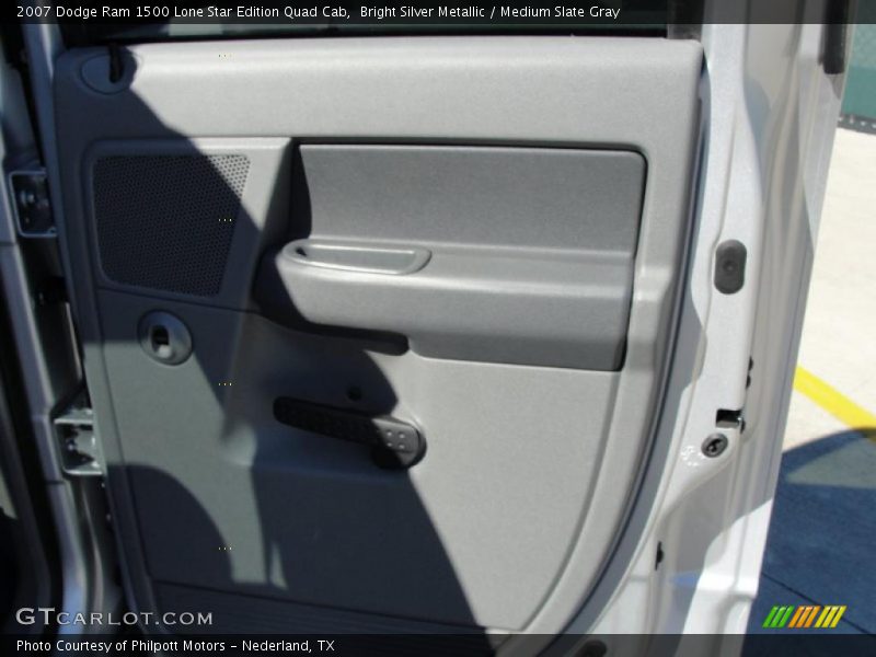 Bright Silver Metallic / Medium Slate Gray 2007 Dodge Ram 1500 Lone Star Edition Quad Cab