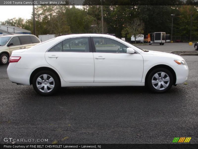 Super White / Ash 2008 Toyota Camry CE