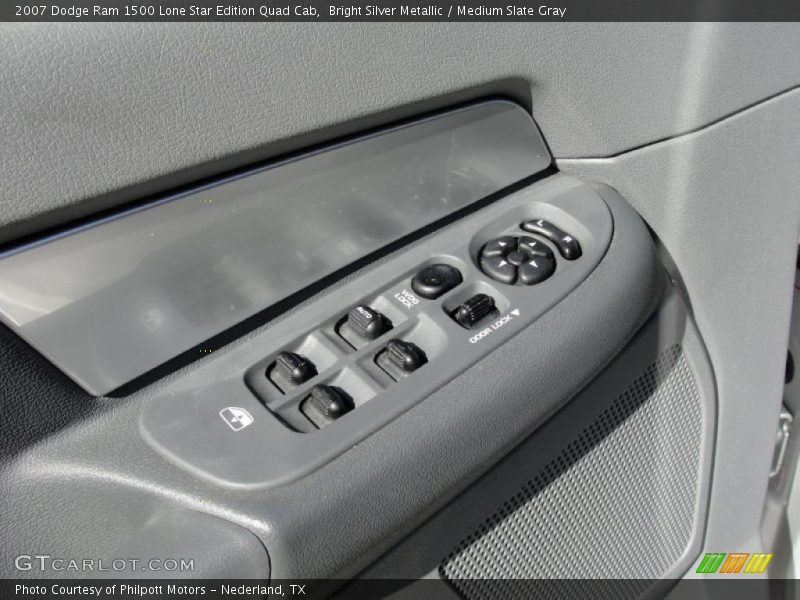 Bright Silver Metallic / Medium Slate Gray 2007 Dodge Ram 1500 Lone Star Edition Quad Cab