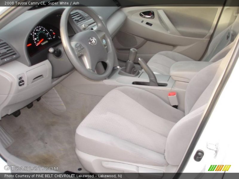 Super White / Ash 2008 Toyota Camry CE
